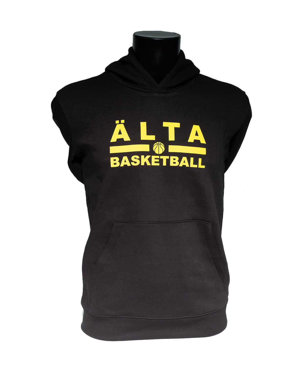 Hoodie, svart